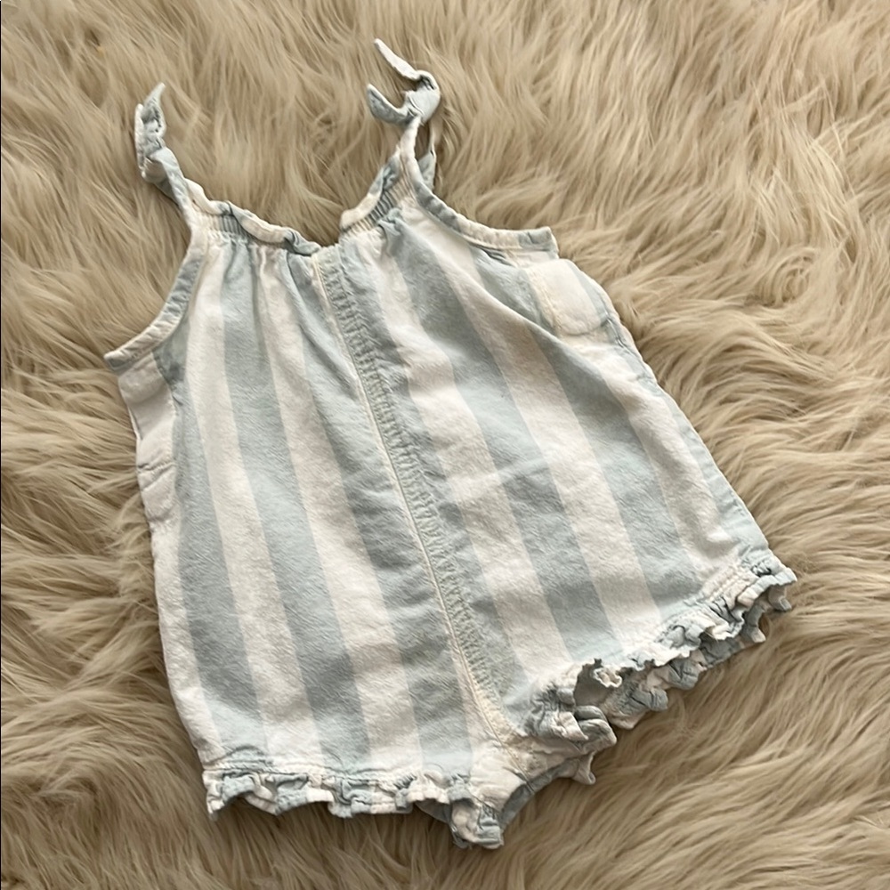 Little Co • Striped Baby Romper